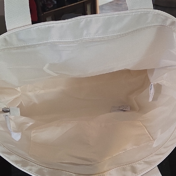 PINK Victoria's Secret Bling Tote Bag Cream NWT - Picture 9 of 9